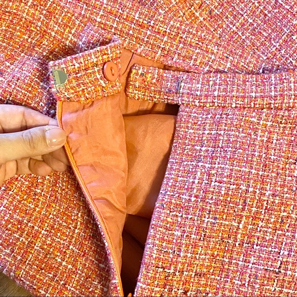 [VGUC] Talbots Pink Tweed Skirt - Picture 8 of 10